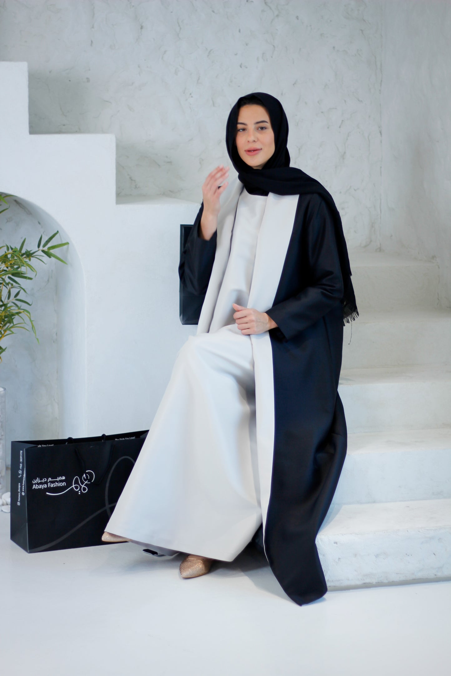 طقم عباة مَهَابة