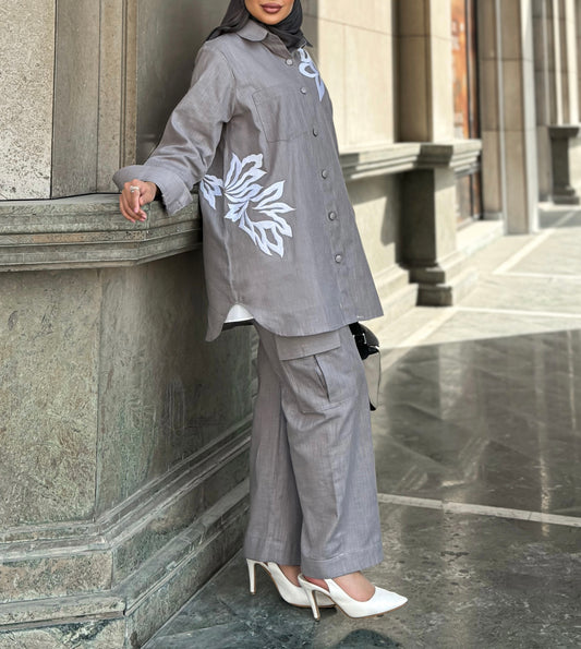 بدلة عملية oversized